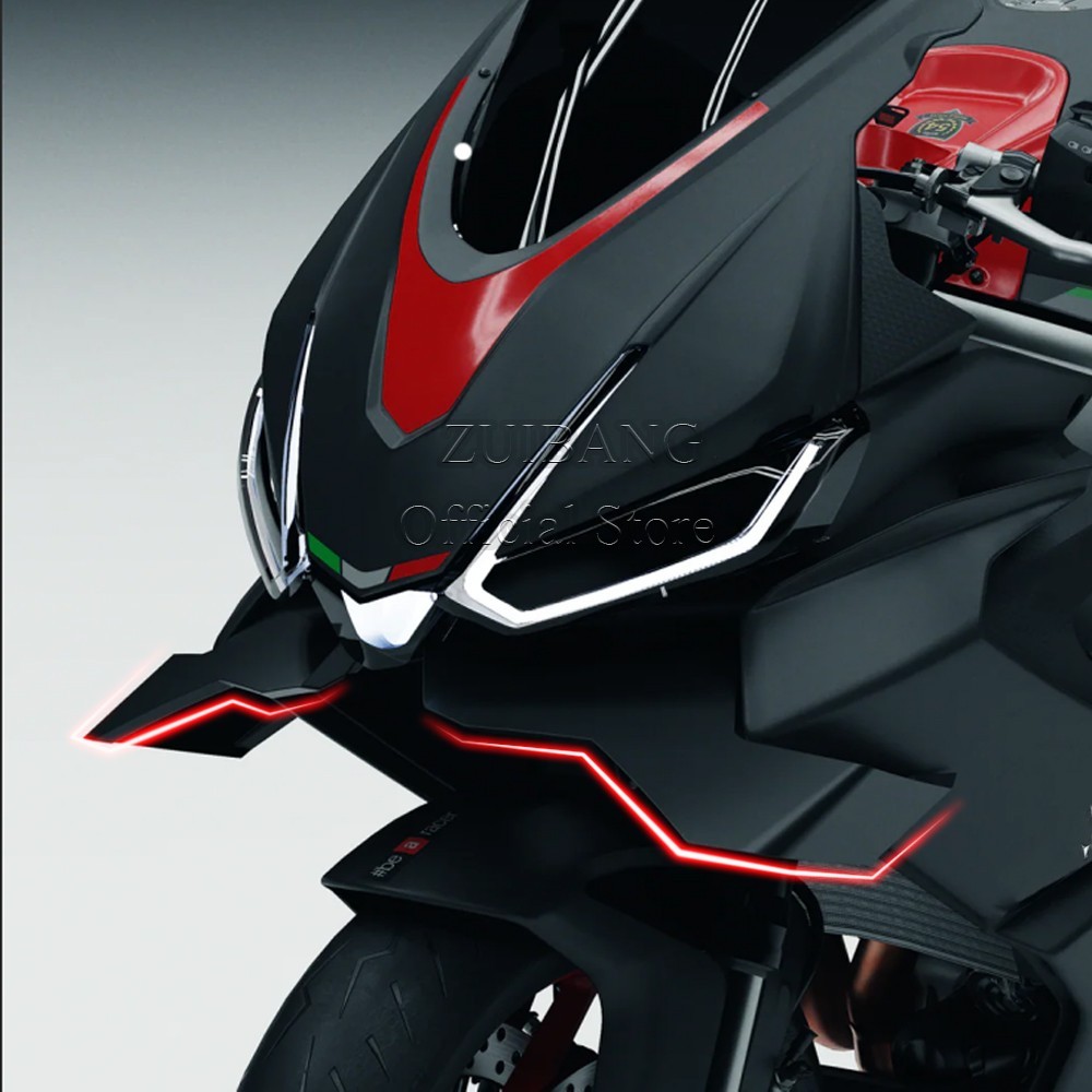 For Aprilia RS660 Spoiler Flank Lower FRONTAL RS 660 2021-2025 Front spoilers