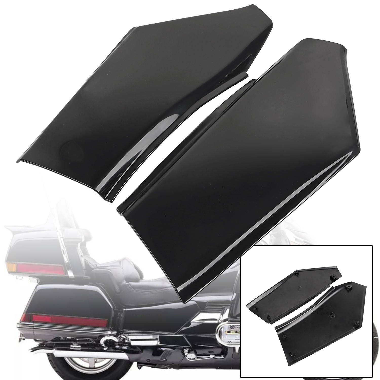 Left Right Side Cover Panel For Honda Goldwing GL1500 1988-2000 GL1500SE GL1500A
