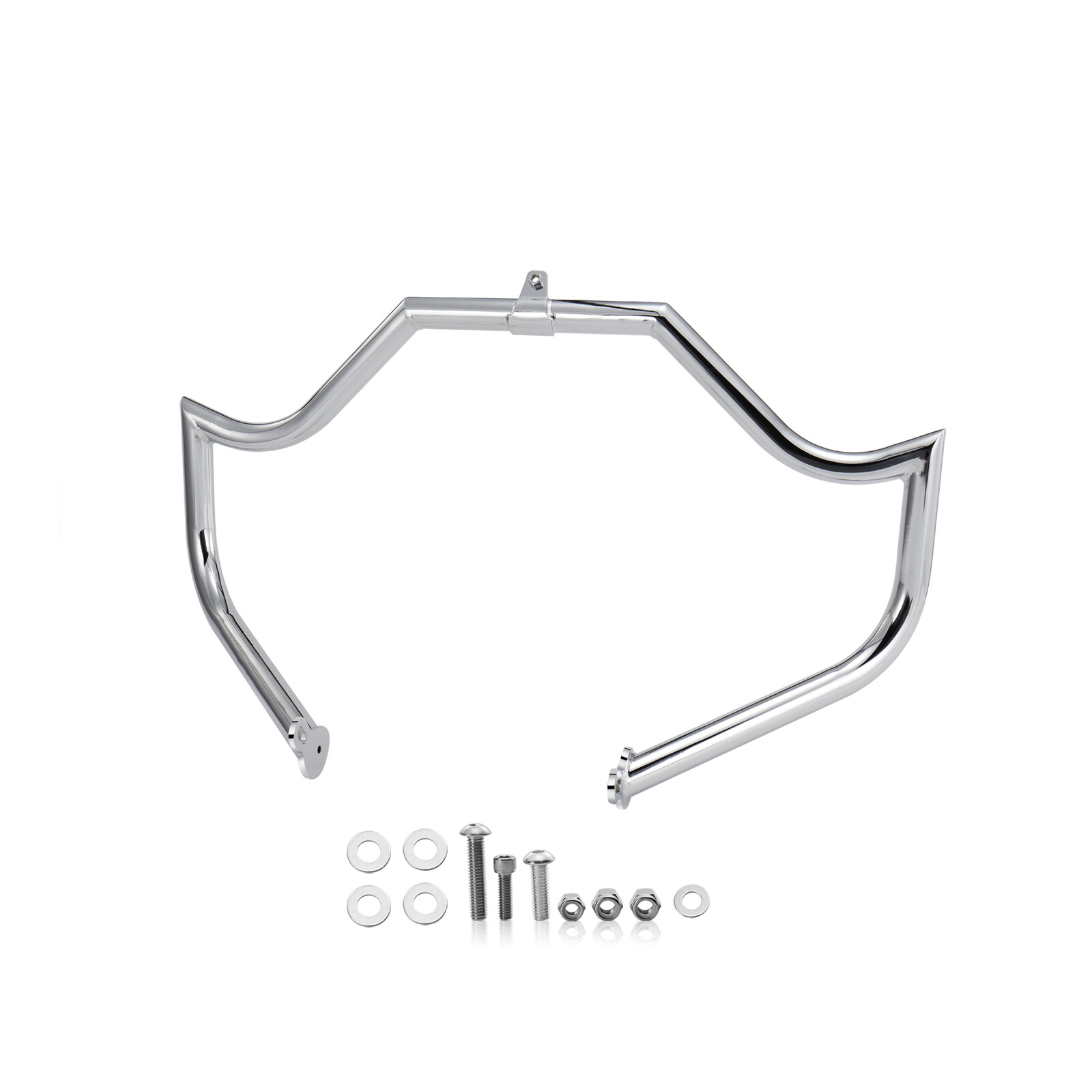 1.5 in Fat Engine Guard Crash Bar for 2009-2023 Harley Road King Street Glide