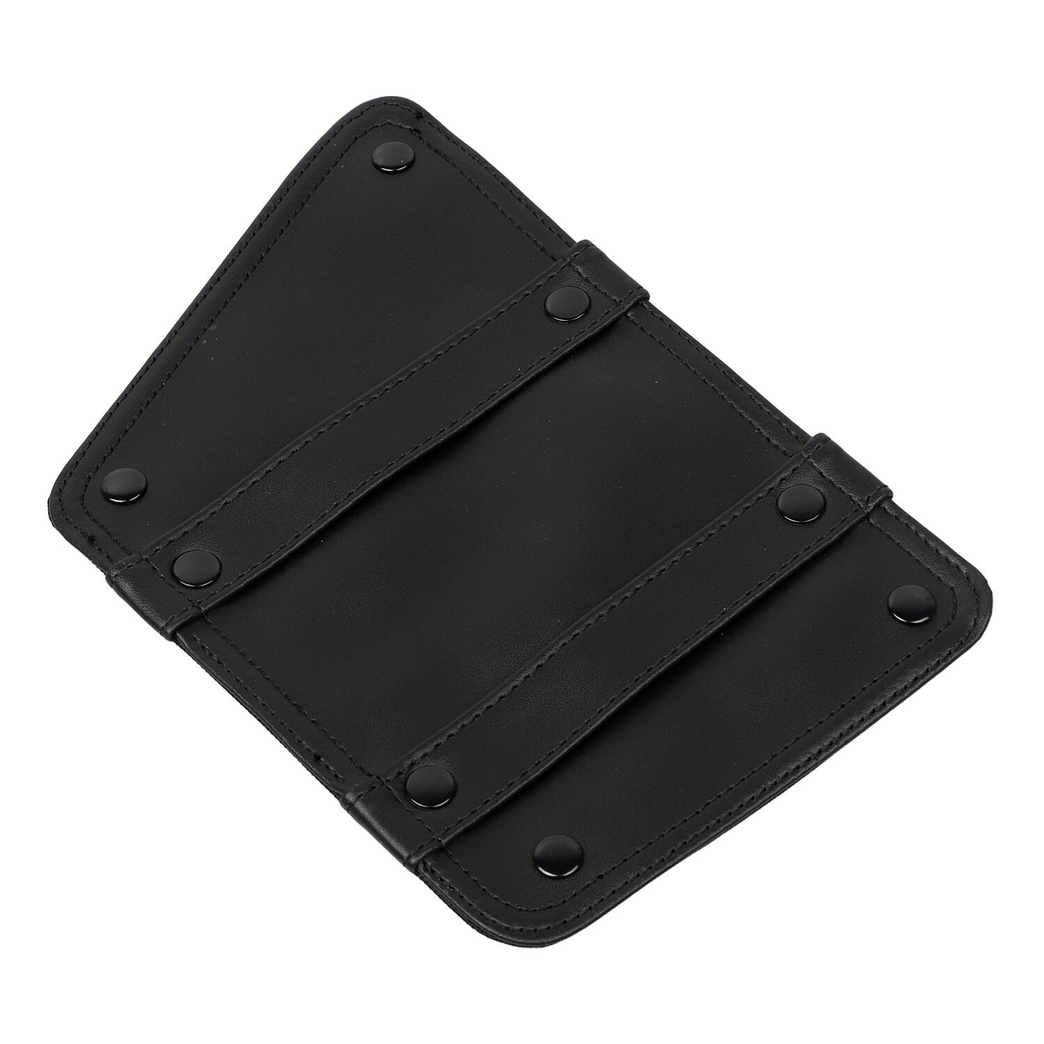 Motorcycle PU Leather Left Pocket Cover Lid For Honda Goldwing GL1500 1988-2000