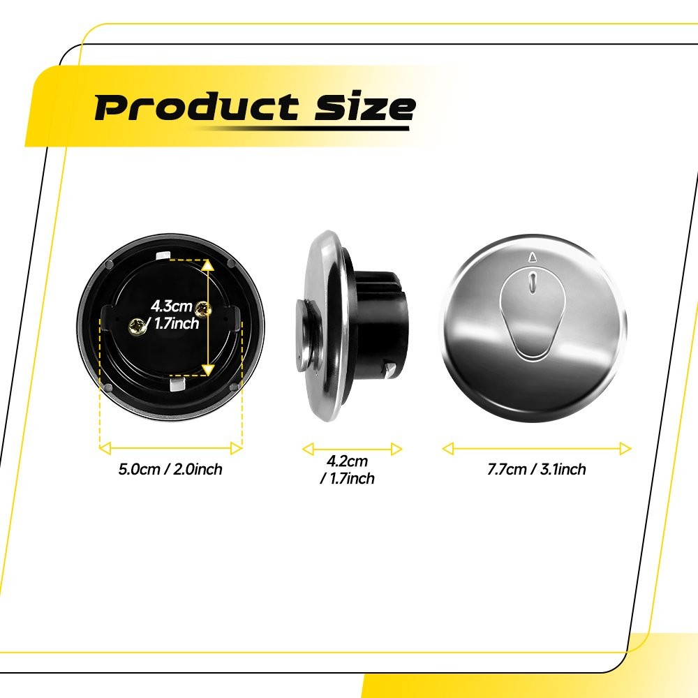 For Suzuki Boulevard C50T C90 M109R Boss M50 M90 S40 2005-2019 Fuel Gas Tank Cap