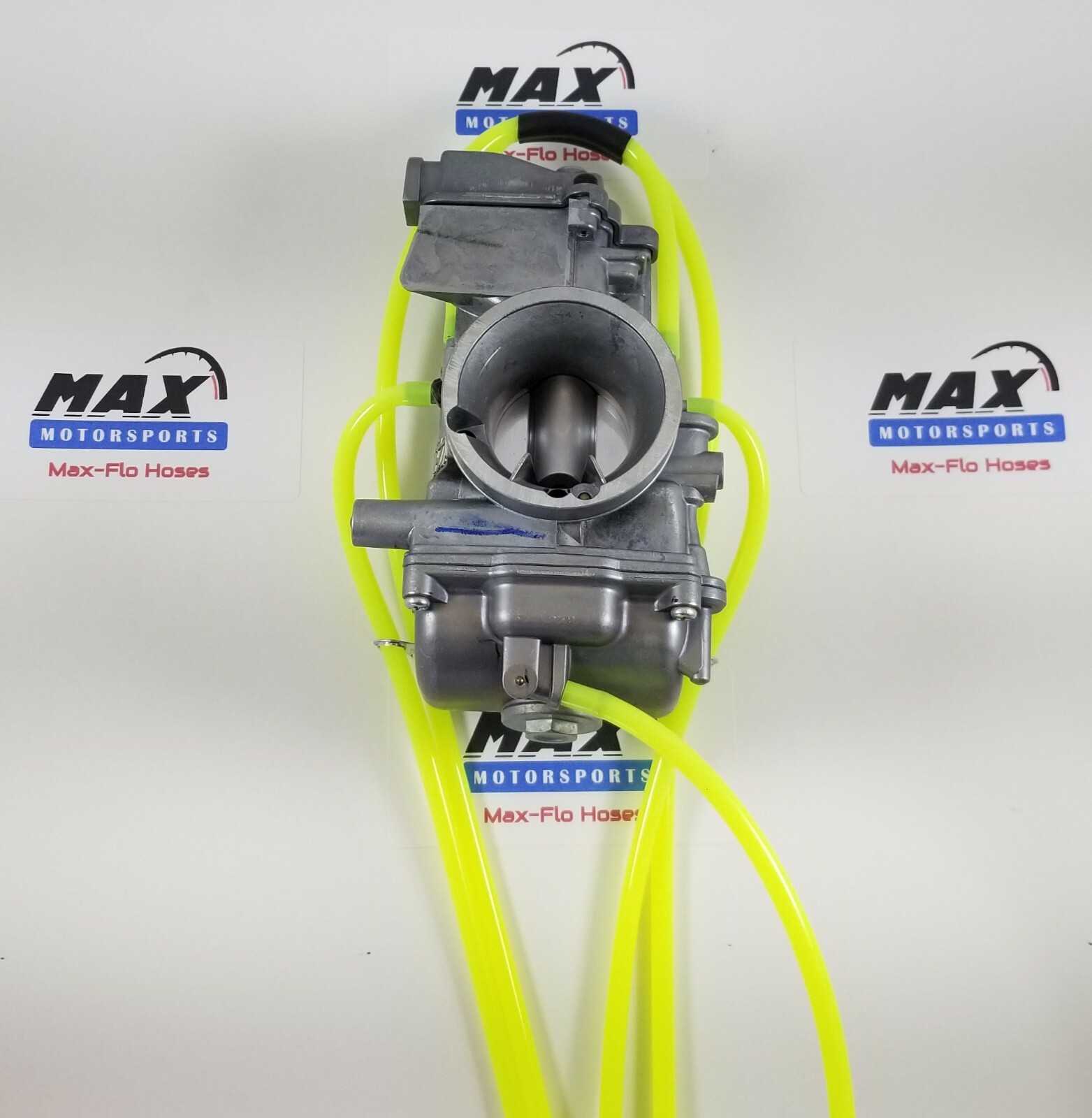 5 HOSE NEON YELLOW CARBURETOR VENT HOSE LINE KIT OVERFLOW KEIHIN FCR MIKUNI CARB