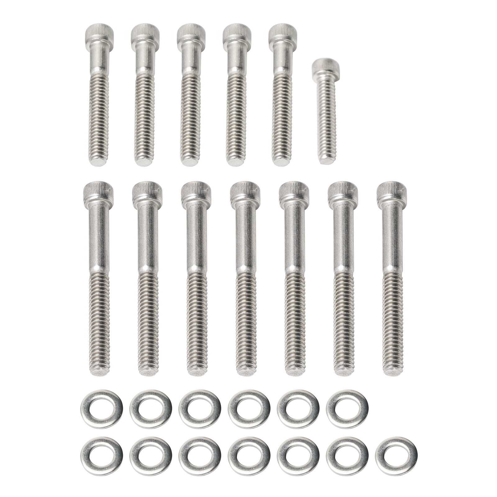 Complete Engine Socket-head Bolt Set For Sportster XL 883 1200 2004-2022 V1