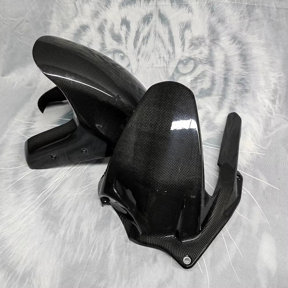For Ducati Panigale V4 V4S 2025 Carbon Fiber Front Rear Fender Glossy Accessorie