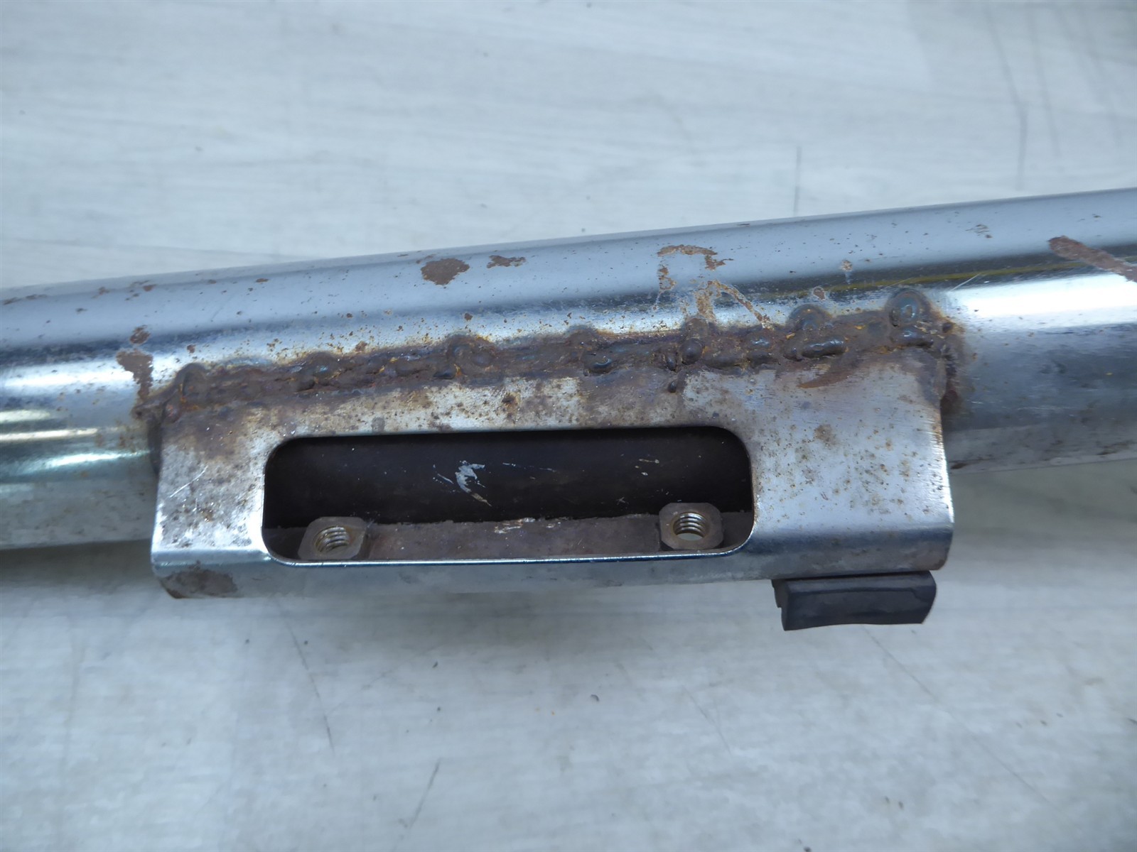 1975 Honda CB400F Four H21003. OEM 4-1 exhaust headers w/muffler