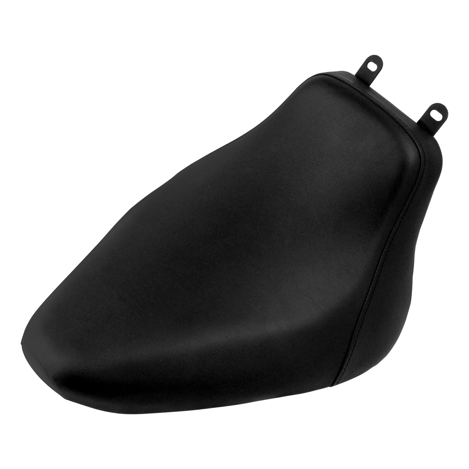 Black Driver Solo Seat For Harley Heritage Softail FLSTC Deluxe FLSTN 2006-2017