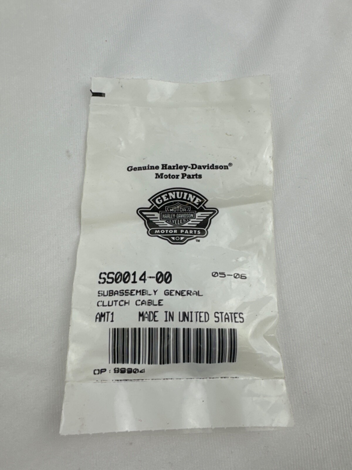 HARLEY DAVIDSON GENUINE CLUTCH CABLE SUBASSEMBLY SS0014-00