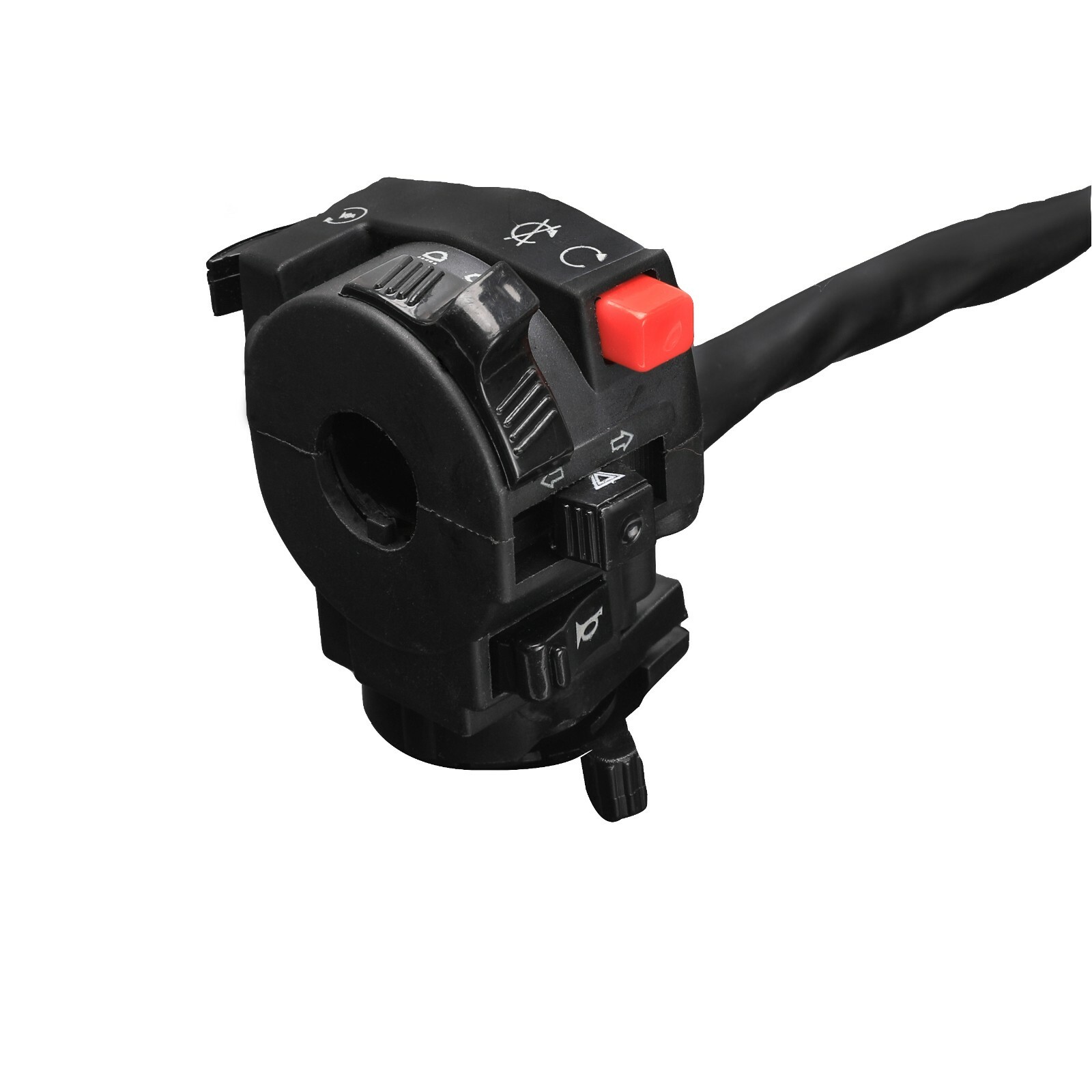 Multi-Function Kill Start Switch Turning Light Horn Choke PIT DirtBike ATV Quad