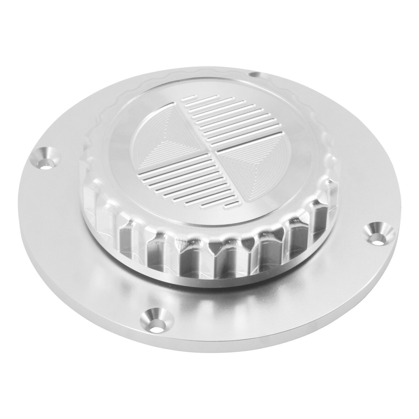 Chrome Fuel Tank Gas Cap CNC Filler Cover Fit For BMW K1 K75 K100 K1100 88-06