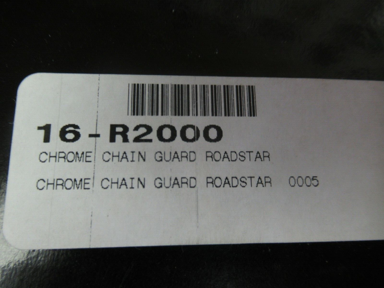 ROADKROME CHROME STEEL LOWER BELT GUARD – YAMAHA ROADSTAR 1600 + 1700 1999-2014