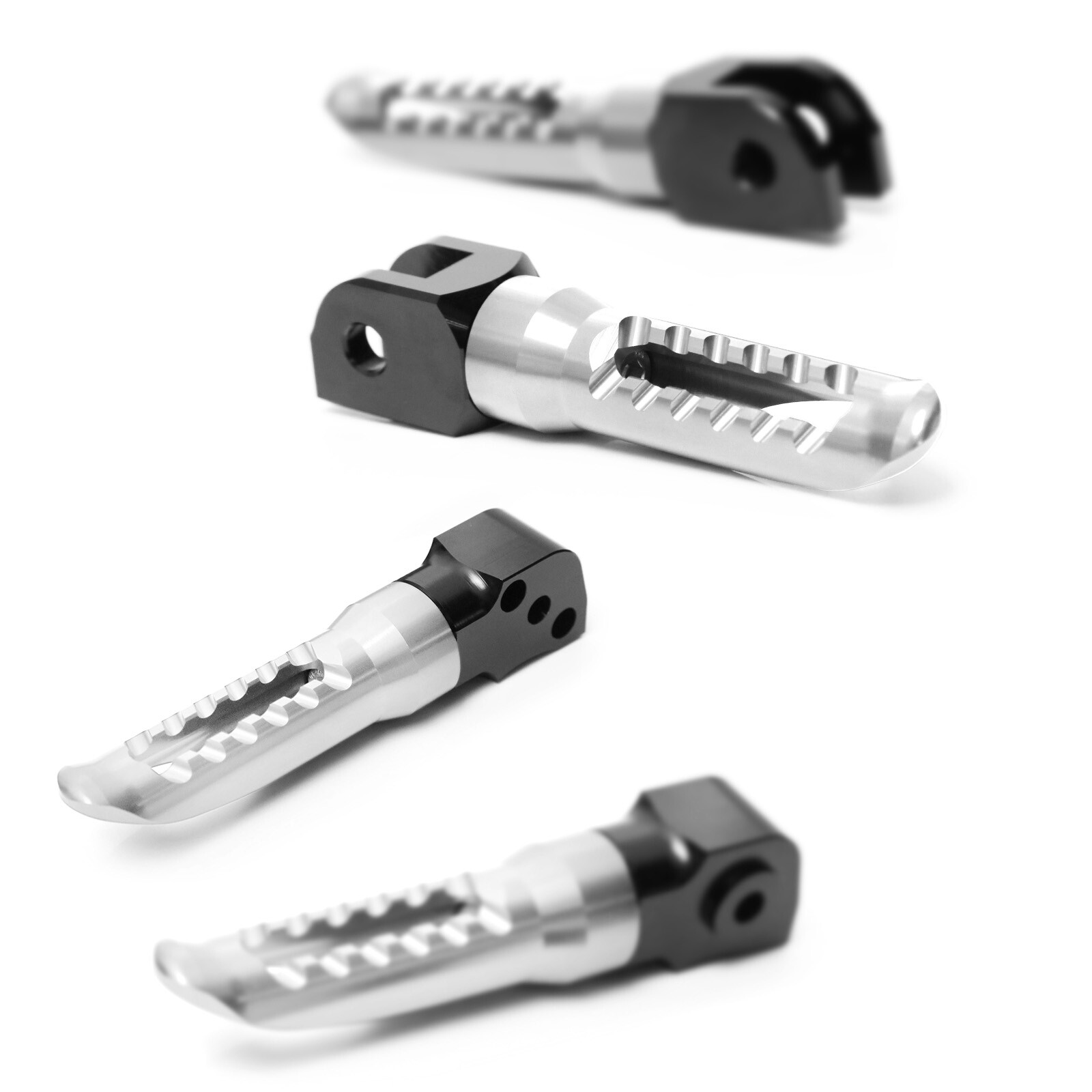 Titanium CNC Front Rear Foot Pegs Kit BOB For Buell 1125R All Year