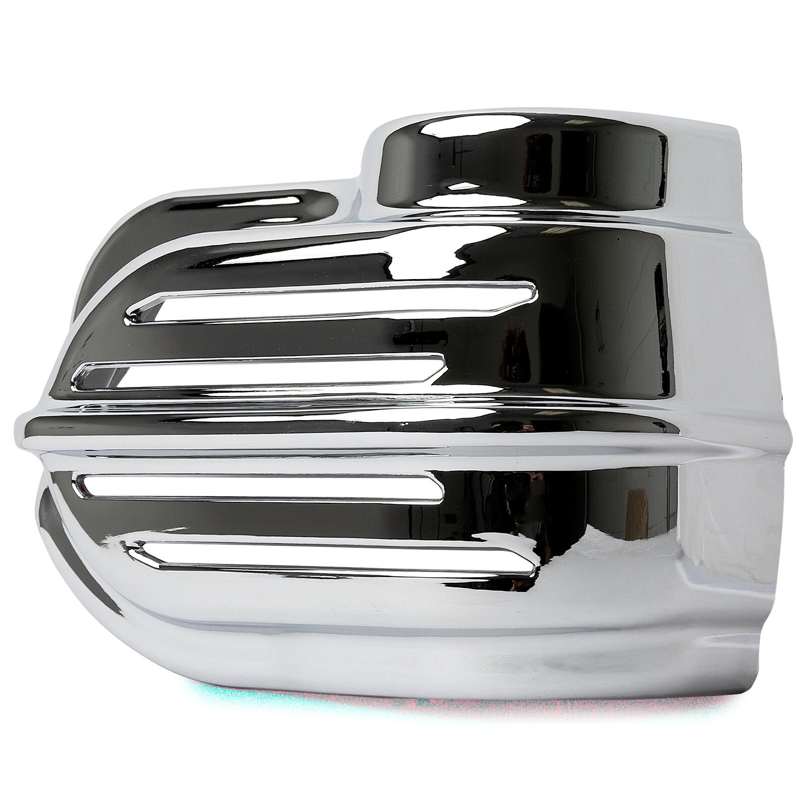 Krator Chrome Horn Cover for Kuryakyn Wolo Bad Boy Air Horn Models 419 & 519
