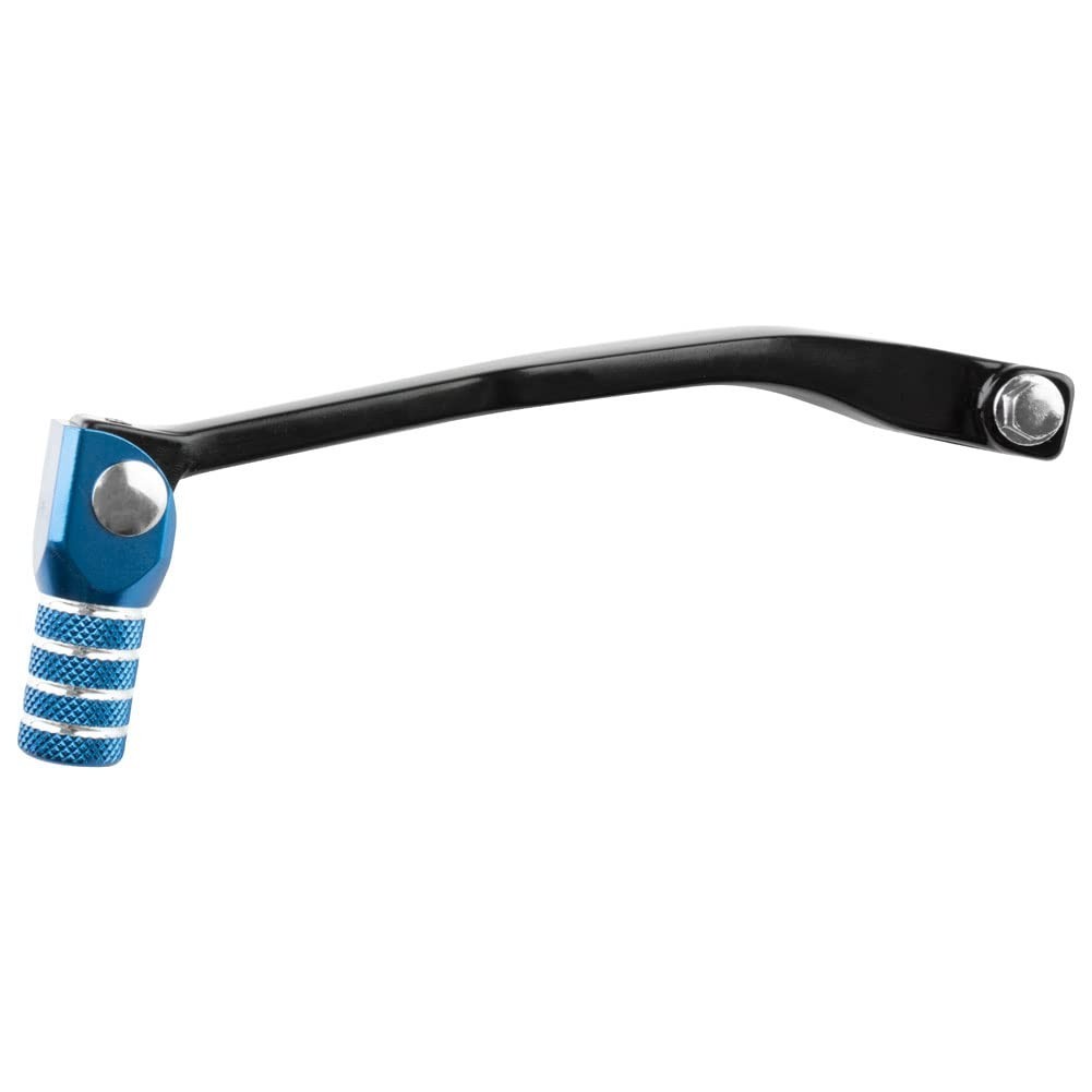 Folding Shift Lever with Black/Blue Tip for Suzuki Z400 QuadSport 2003-2014