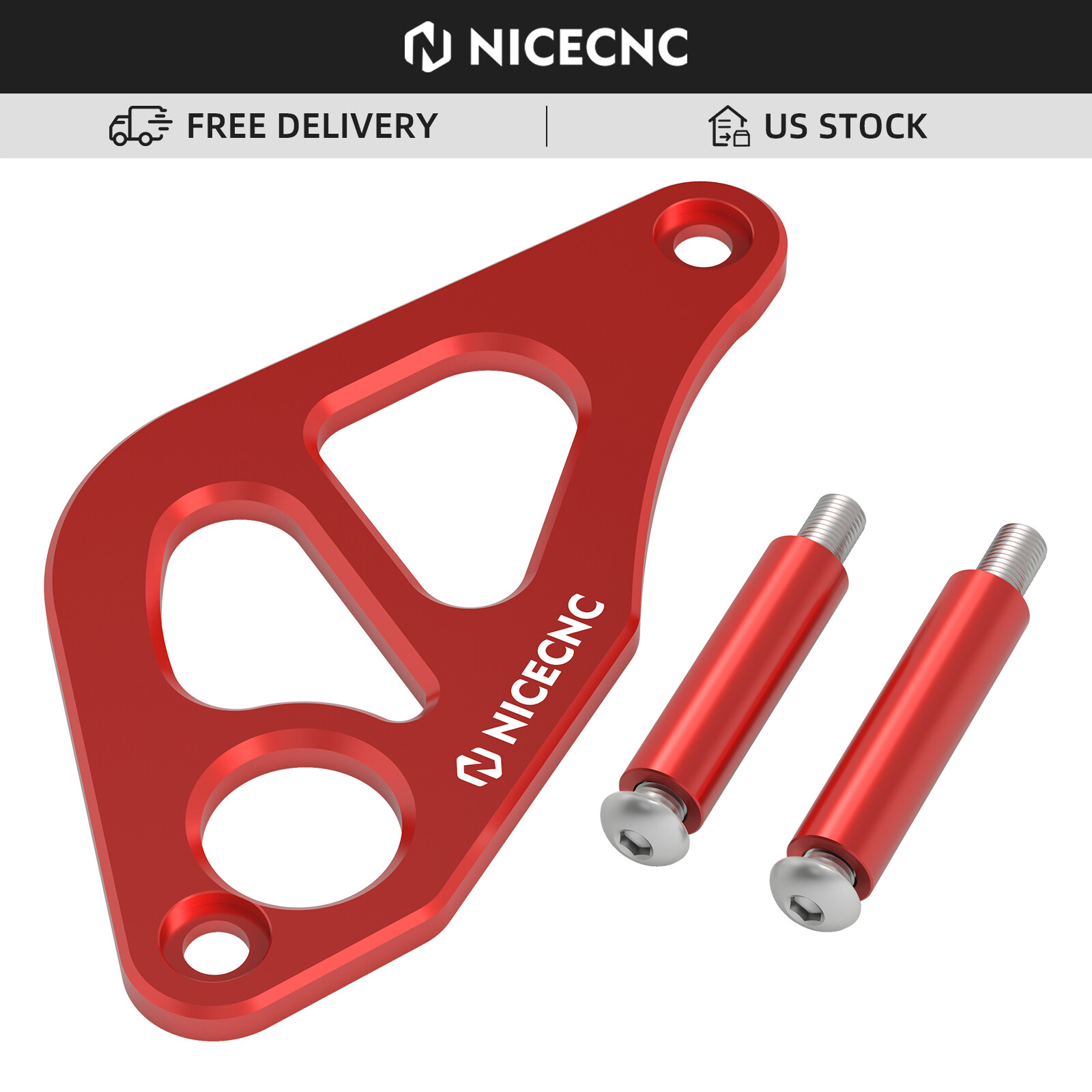 NICECNC Rear Brake Caliper Guard For Honda XR 650R XR650R 2000-2007 Aluminium