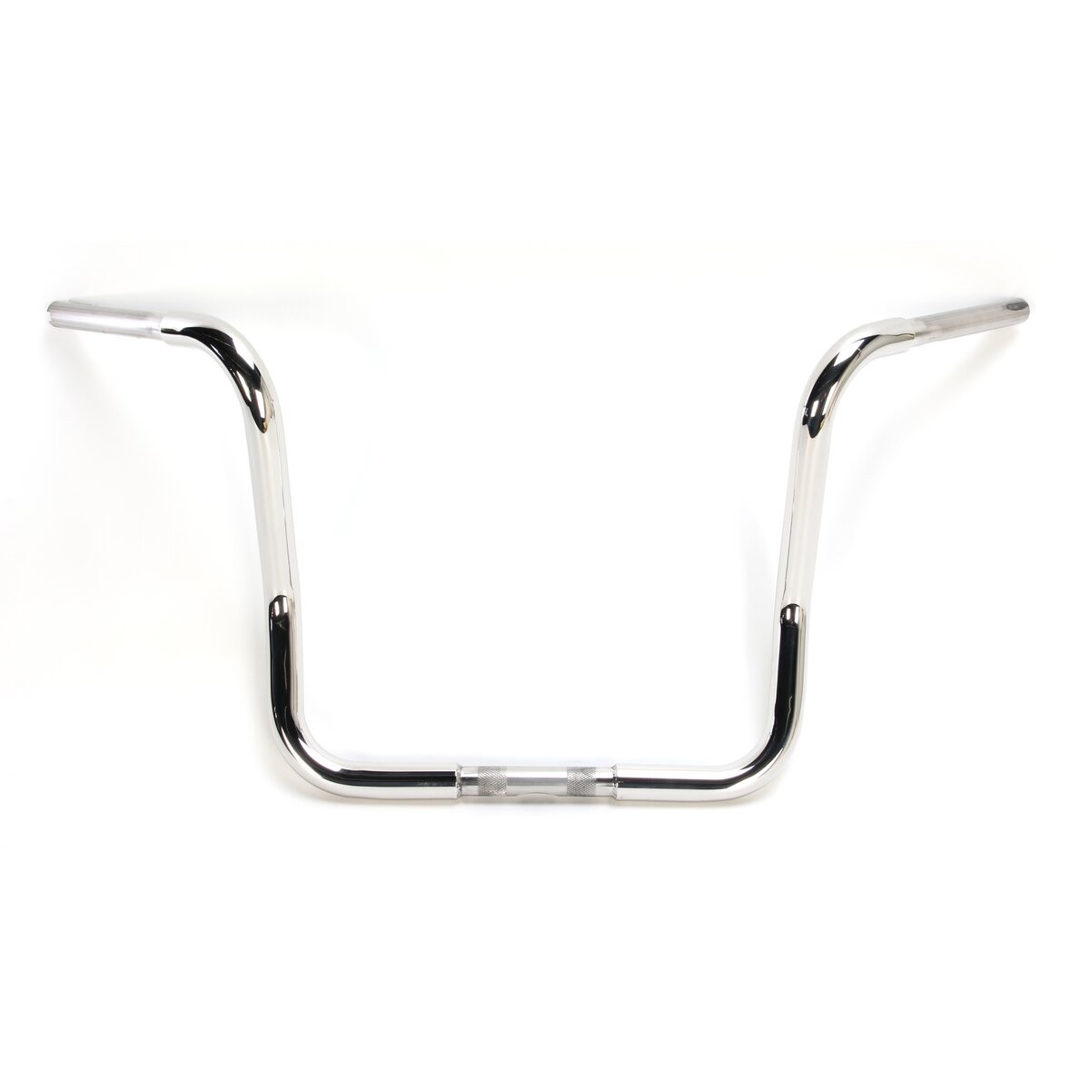 KST Kustoms Polished 1 1/4″ SS Steel Six Bend Kicker 14″ Rise Handlebar – 068999