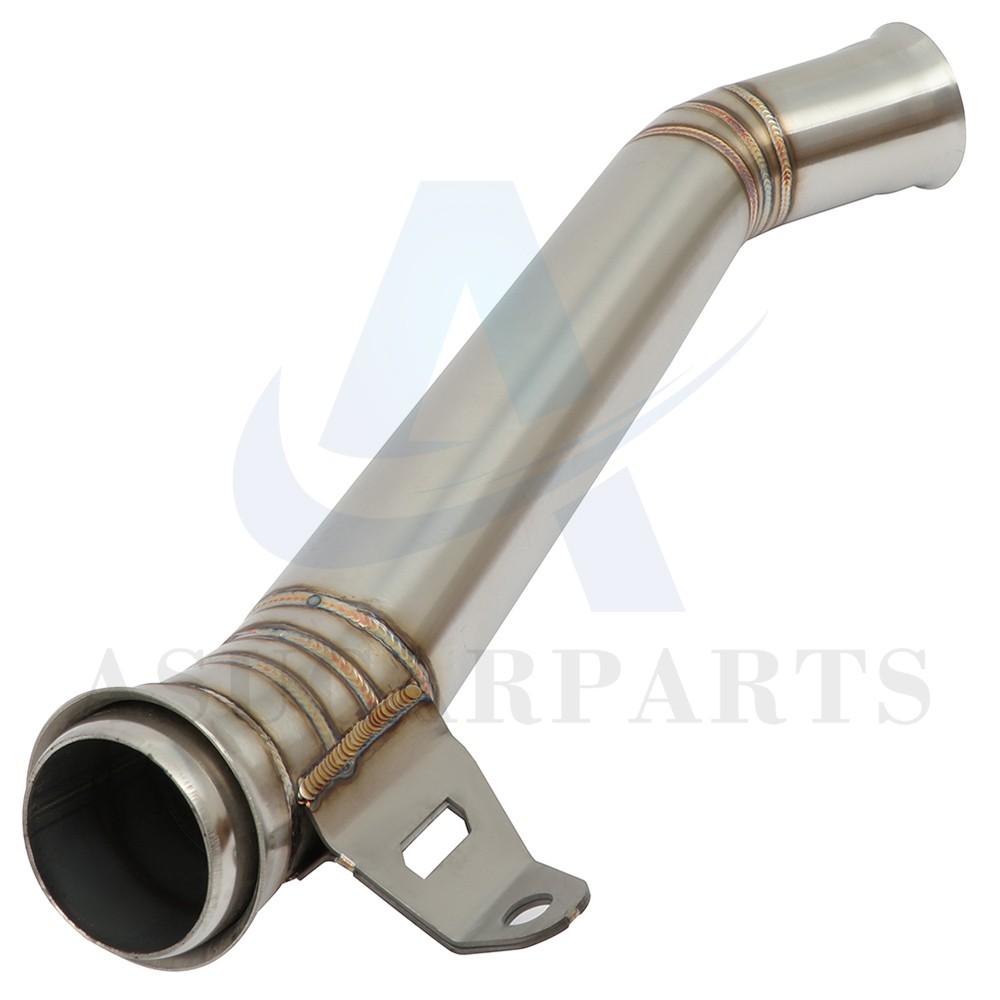 1Pcs Exhaust Muffler Mid Pipe Stainless Tube Eliminator For 2018-2020 Husqvarna