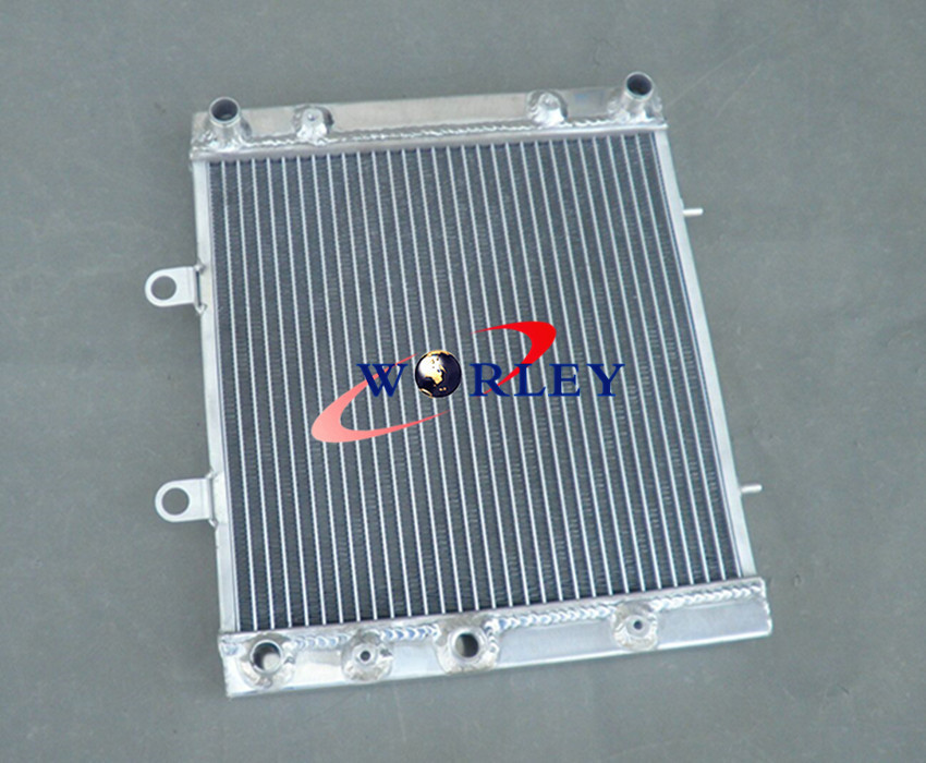 For Polaris Sportsman 400 HO/500 HO Year 2009-2013 10 11 2012 Alu Radiator + FAN