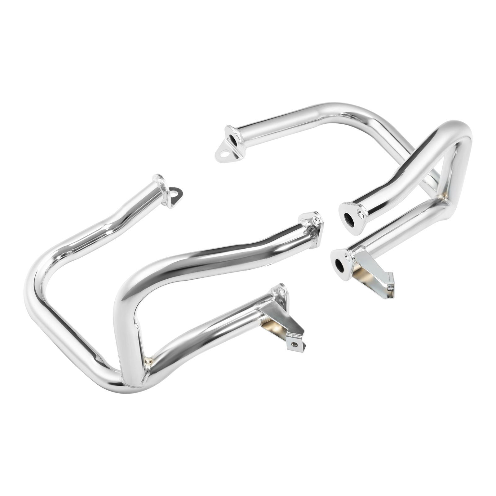 Front Left & Right Engine Crash Guard Bars Fit For Honda Goldwing GL1800 01-2017