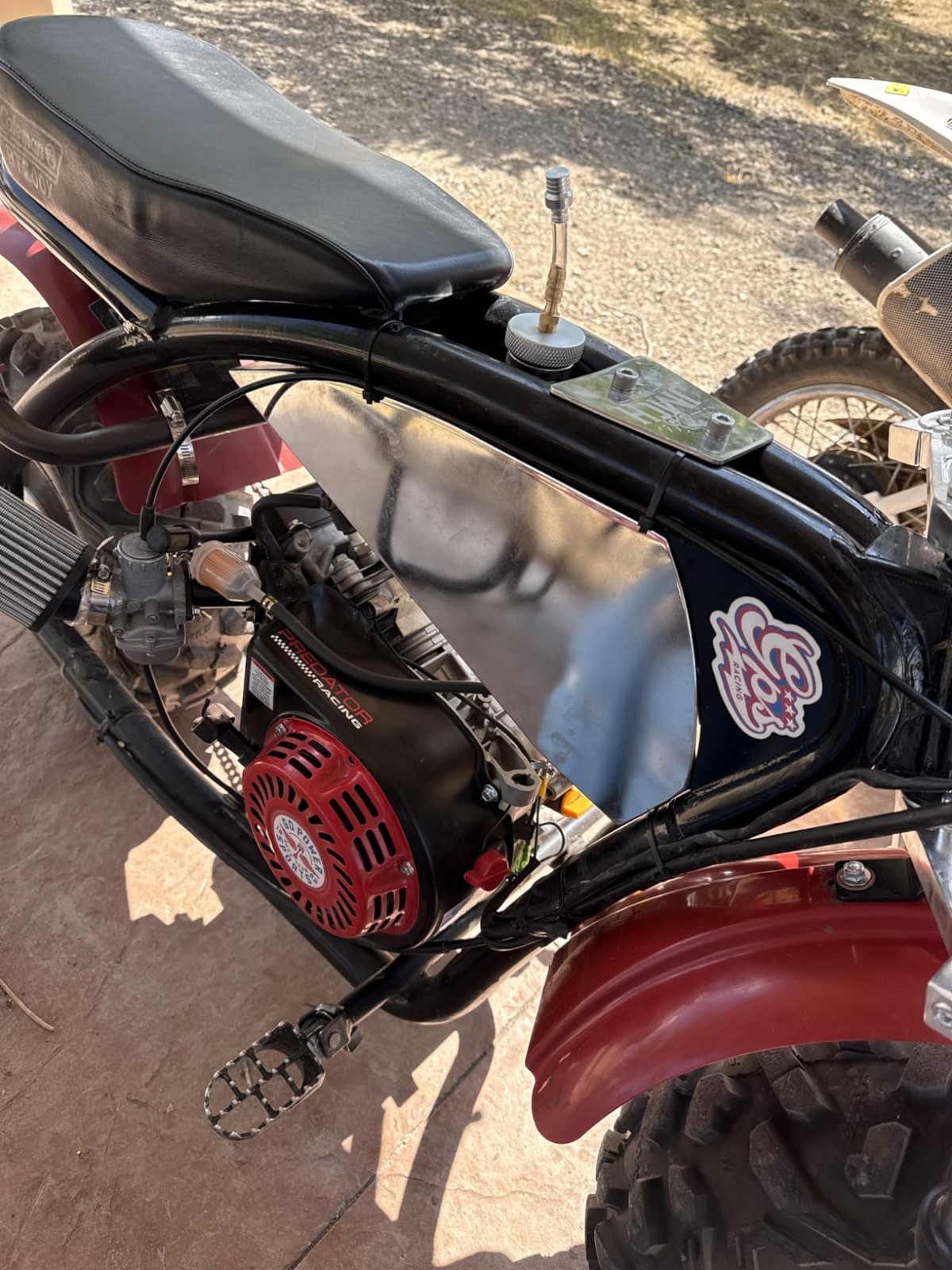 el Gas Tank Fuel Can For Hisun HS200-7 196cc Engine Mini Bike