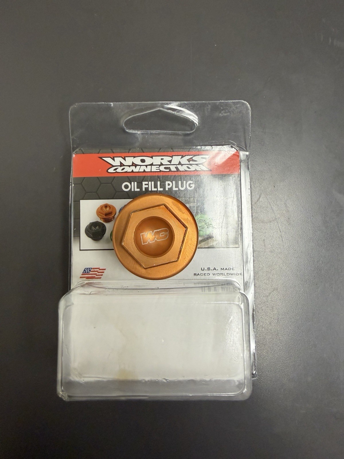 Works Connection 24-020 Orange Oil Filler Plug KTM 65 85 250 300 380 450 530