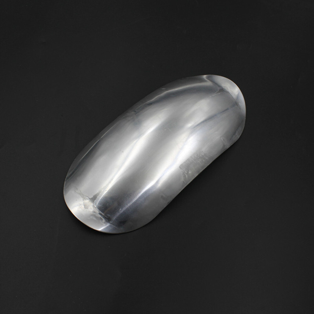 Silver Universal Unpainted Front Short Fender Mudguard Motorcycle Scooter ATV
