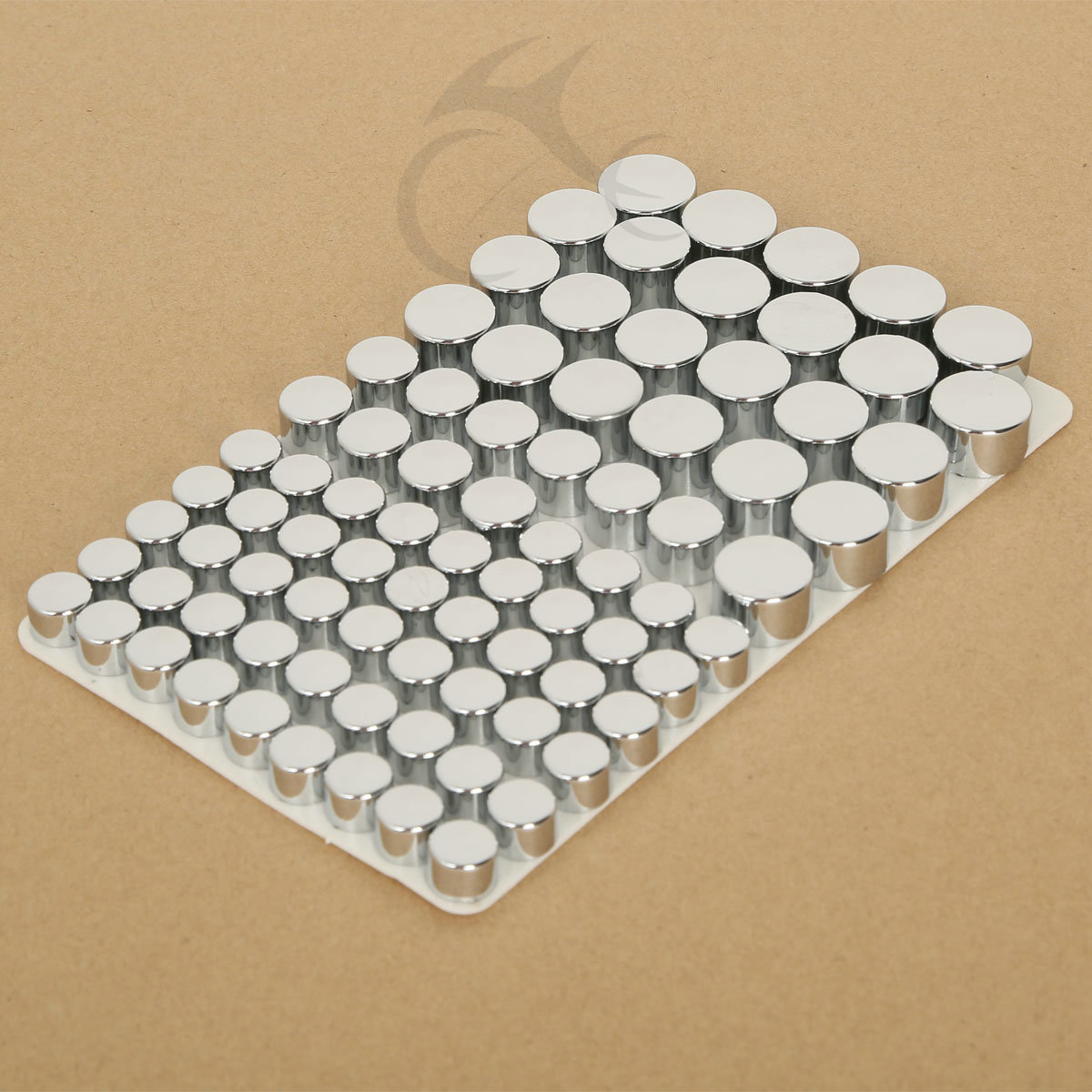 87Pcs Chrome Engine Bolt Topper Caps Cover Fit For Harley Davidson HD Twin Cam