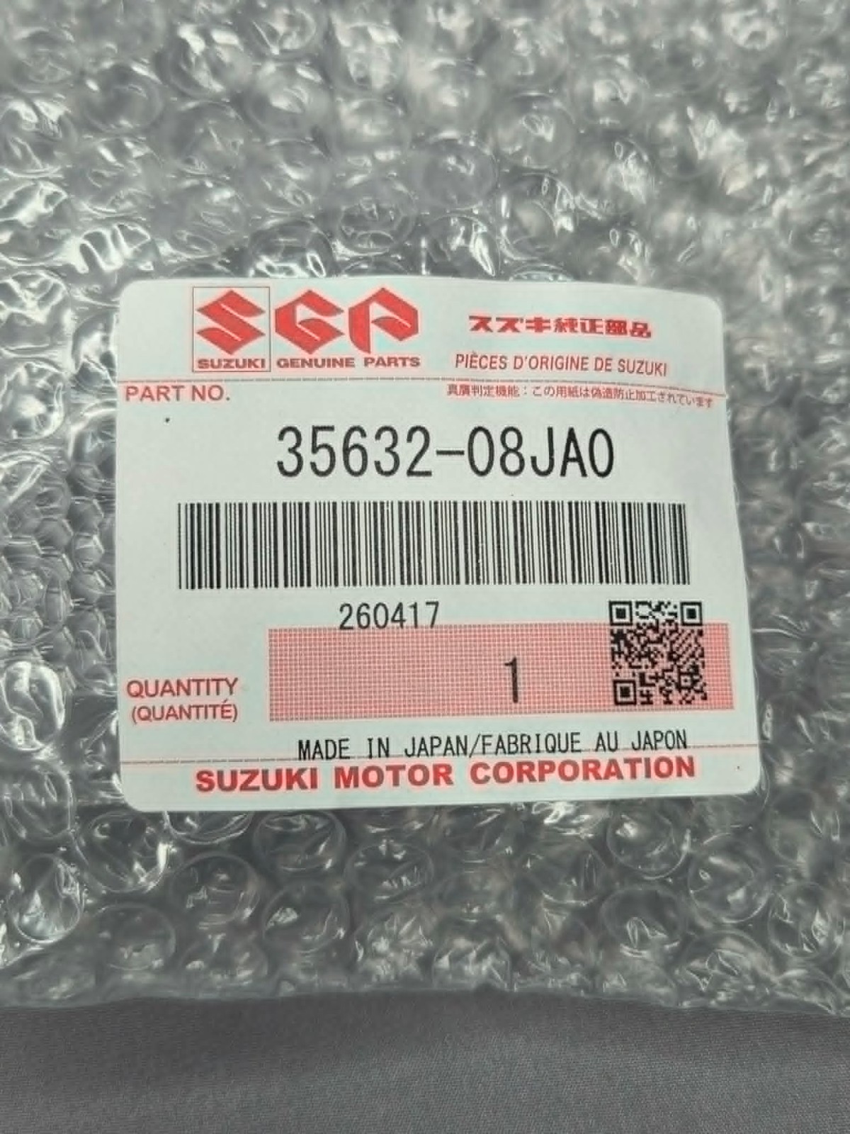 Front Left Rear Right Indicator Lens for Suzuki GSX-S 1000 2015-2021 3563208JA0