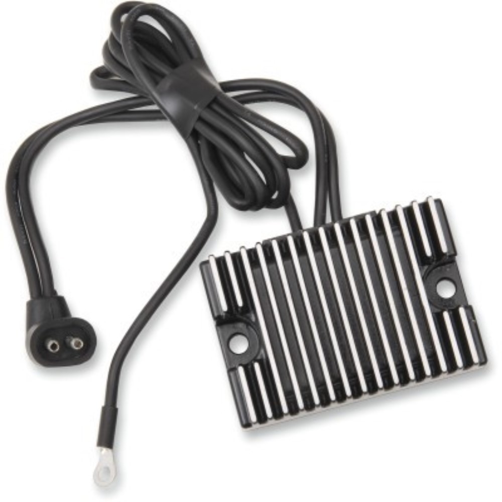 Drag Specialties 2112-0783 Black Solid State Voltage Regulator – 89-99 Big Twin