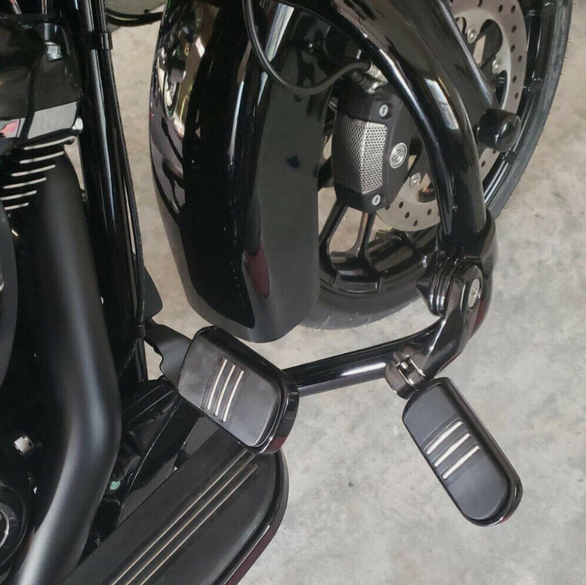 StreamLiner Foot pegs Footrest for Harley Touring Softail Sportster 1200 Dyna✅️