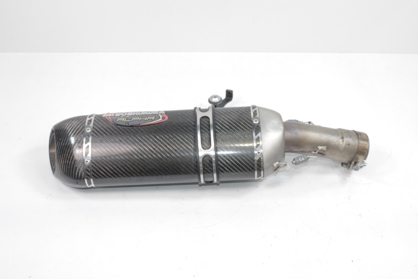 18 17-25 SUZUKI GSXR 1000R YOSHIMURA ALPHA EXHAUST CAN MUFFLER SLIP ON PIPE 0105