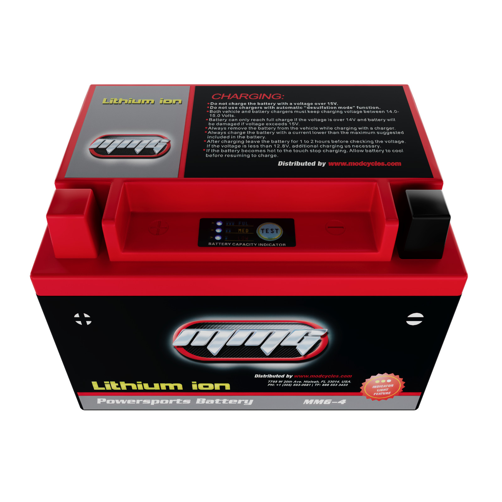 MMG YTZ10S Lithium Ion Sealed High Performance Powersports Battery 12V 300 CCA