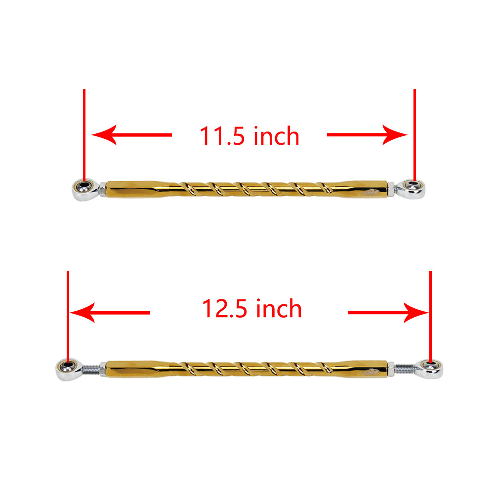 Gold Gear Shift Linkage Rod Link for Harley 1986-2024 Softail FL FX Touring FLH