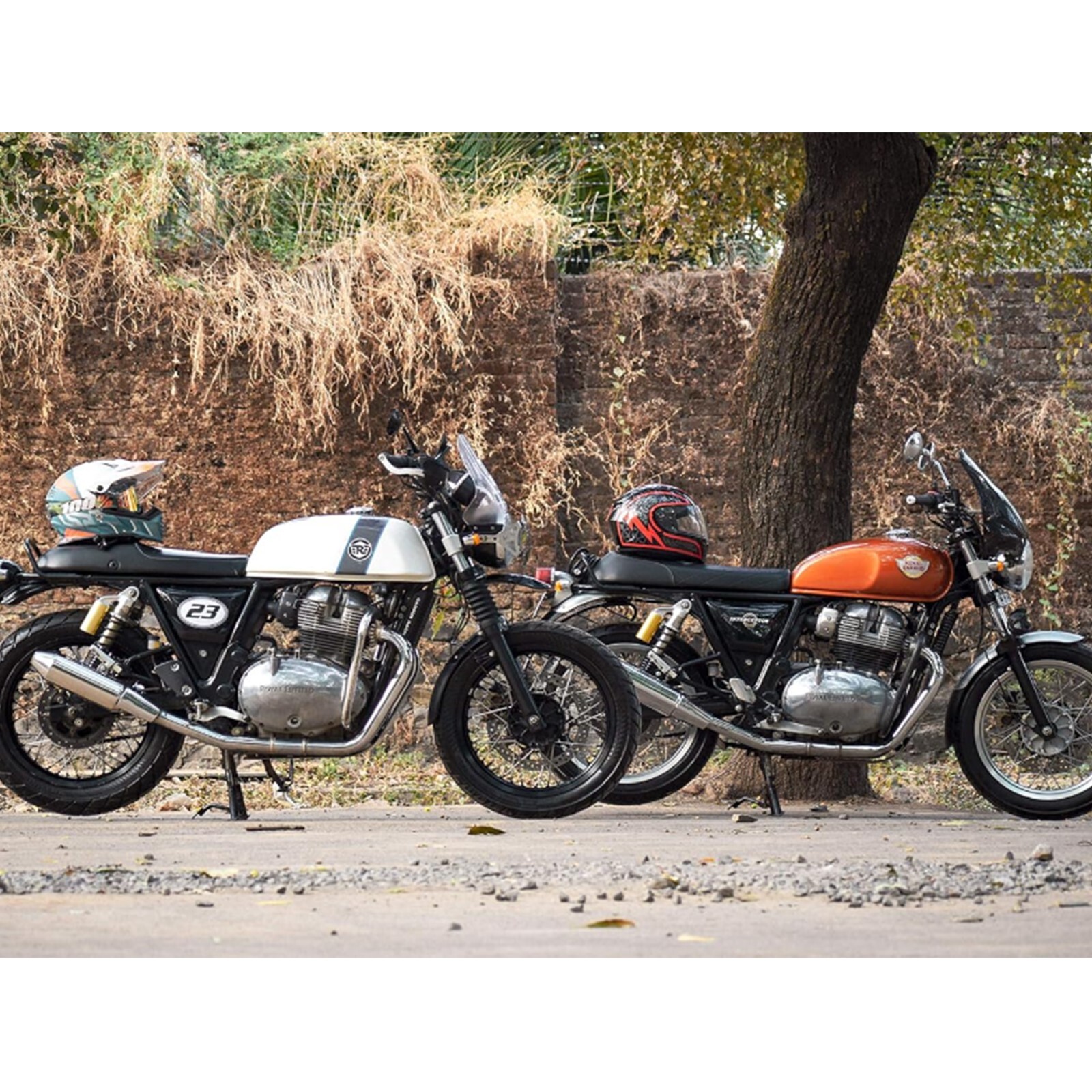 Fits Royal Enfield “ATOM BARREL EXHAUST” For Interceptor 650 & GT 650
