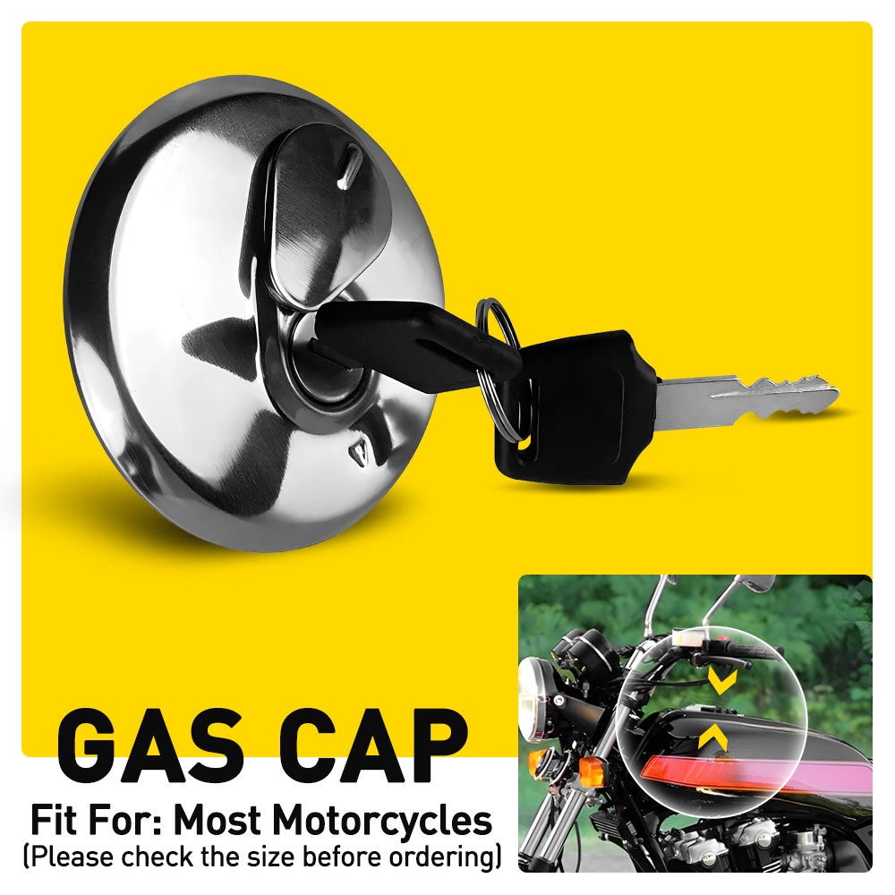 Gas Fuel Tank Cap For Yamaha Honda Suzuki Kawasaki Motorcycle ATV BIKE