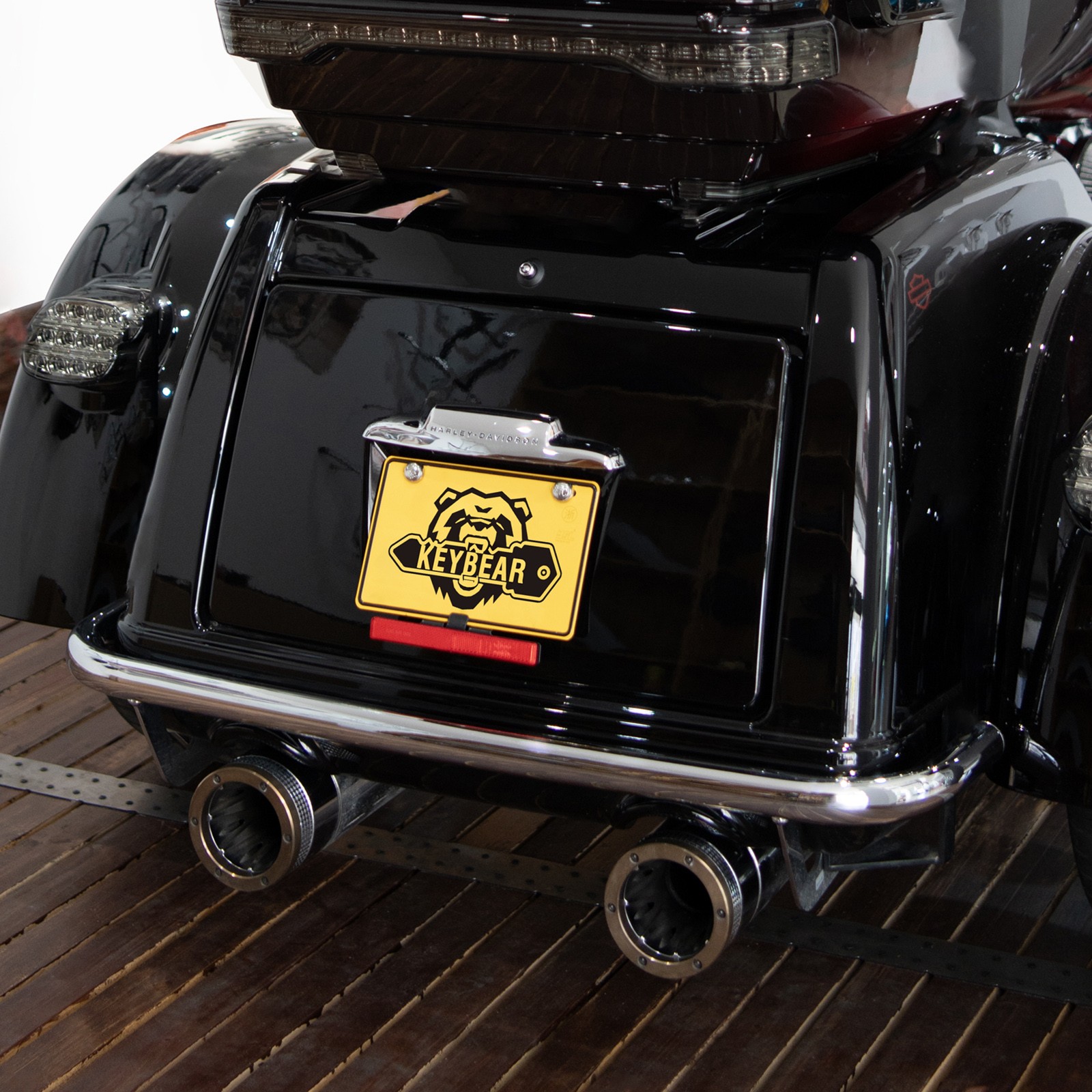 Chrome Rear Bumper Guard for Harley Tri Glide Trike 2009-2024