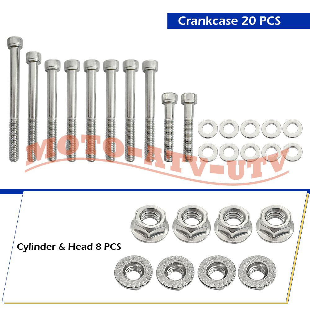 84pcs Clutch Spring & Engine Bolt Screw Kit Set for Honda CR85R CR85RB 2003-2007