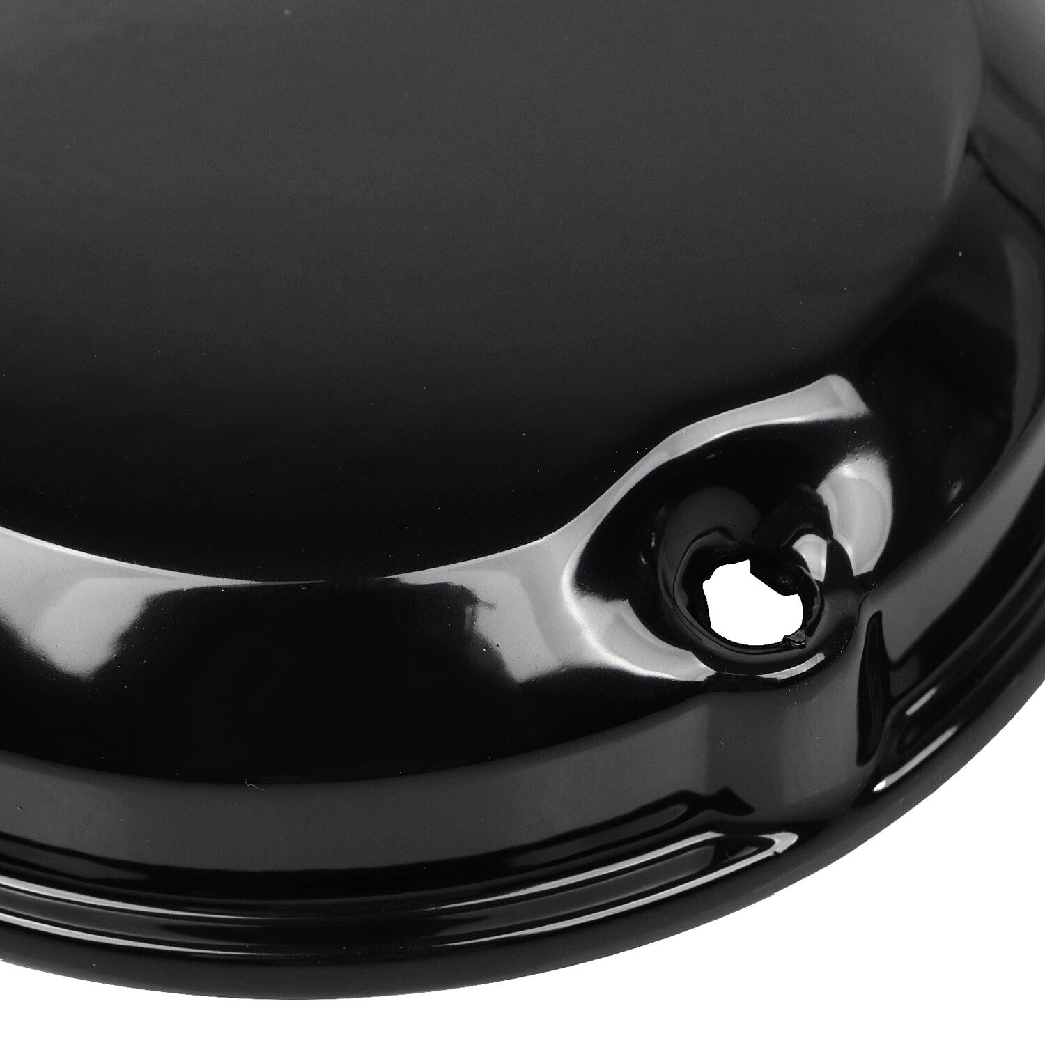 Black Metal 2-Hole Point Cover For Honda CB750A Hondamatic 76-78 CB350F 72-74