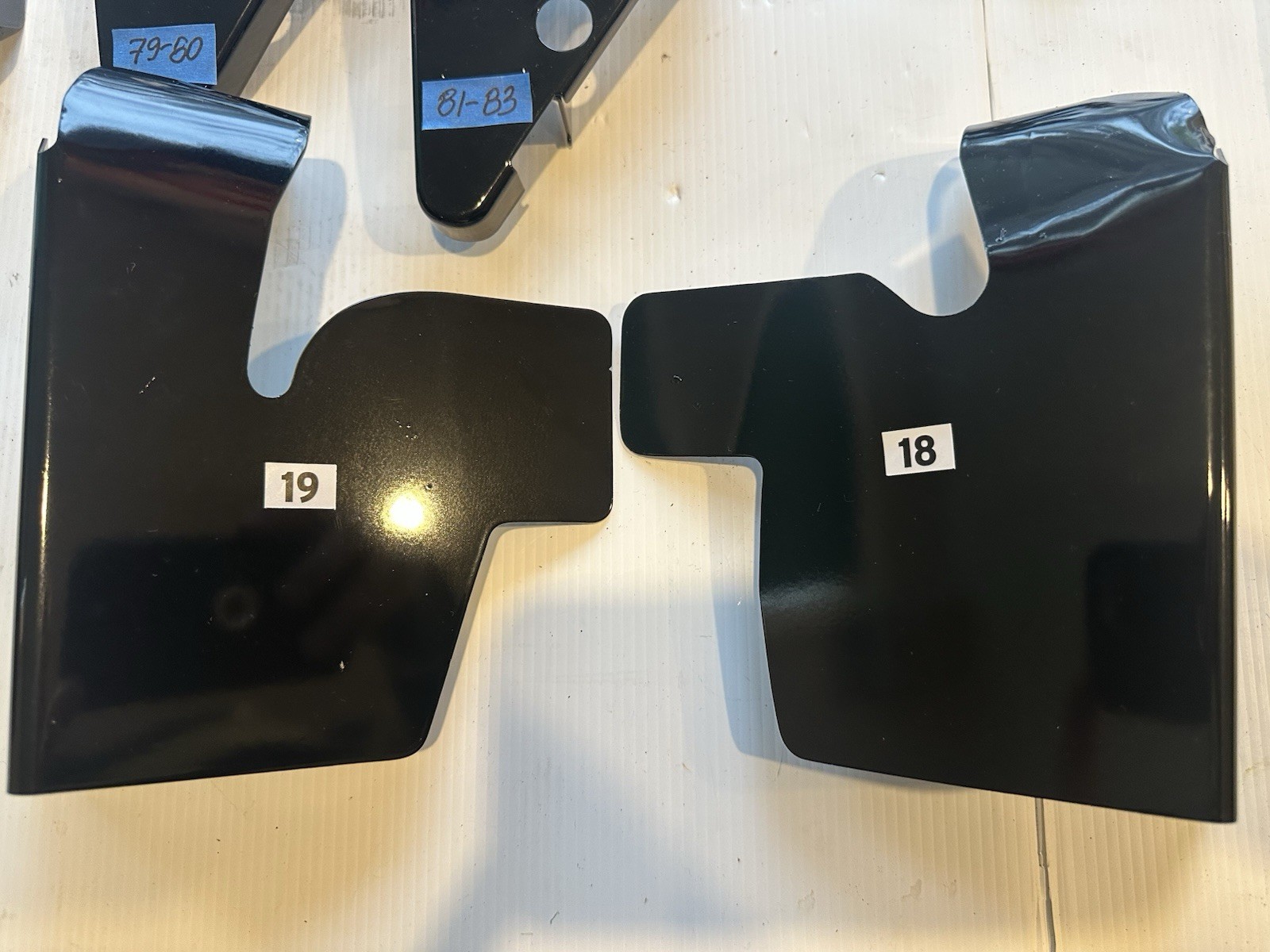 1979 – 1983 Kawasaki Z1300 KZ1300 Restored/ Powder Coated Metal Parts 25 Pieces