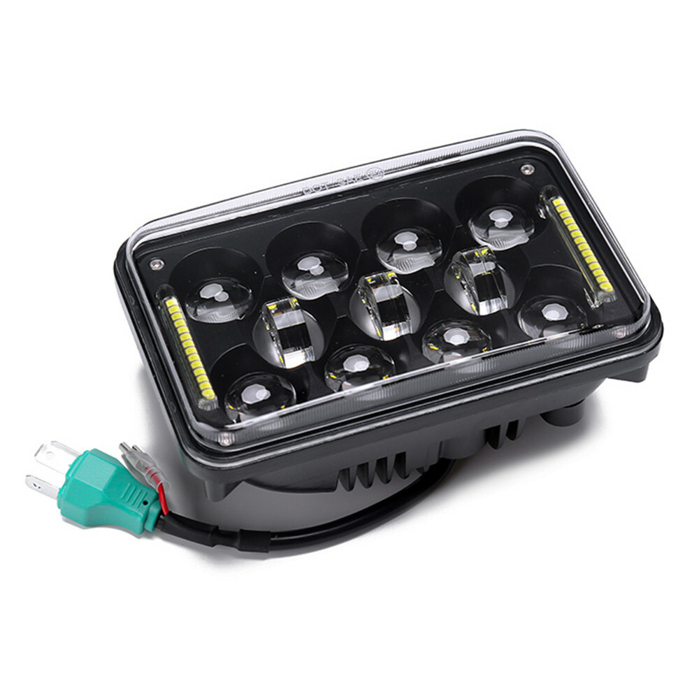 4X6 Inch LED Headlight H4 Halo Projector Hi-Lo For Suzuki DRZ250 DRZ400 DRZ400SM