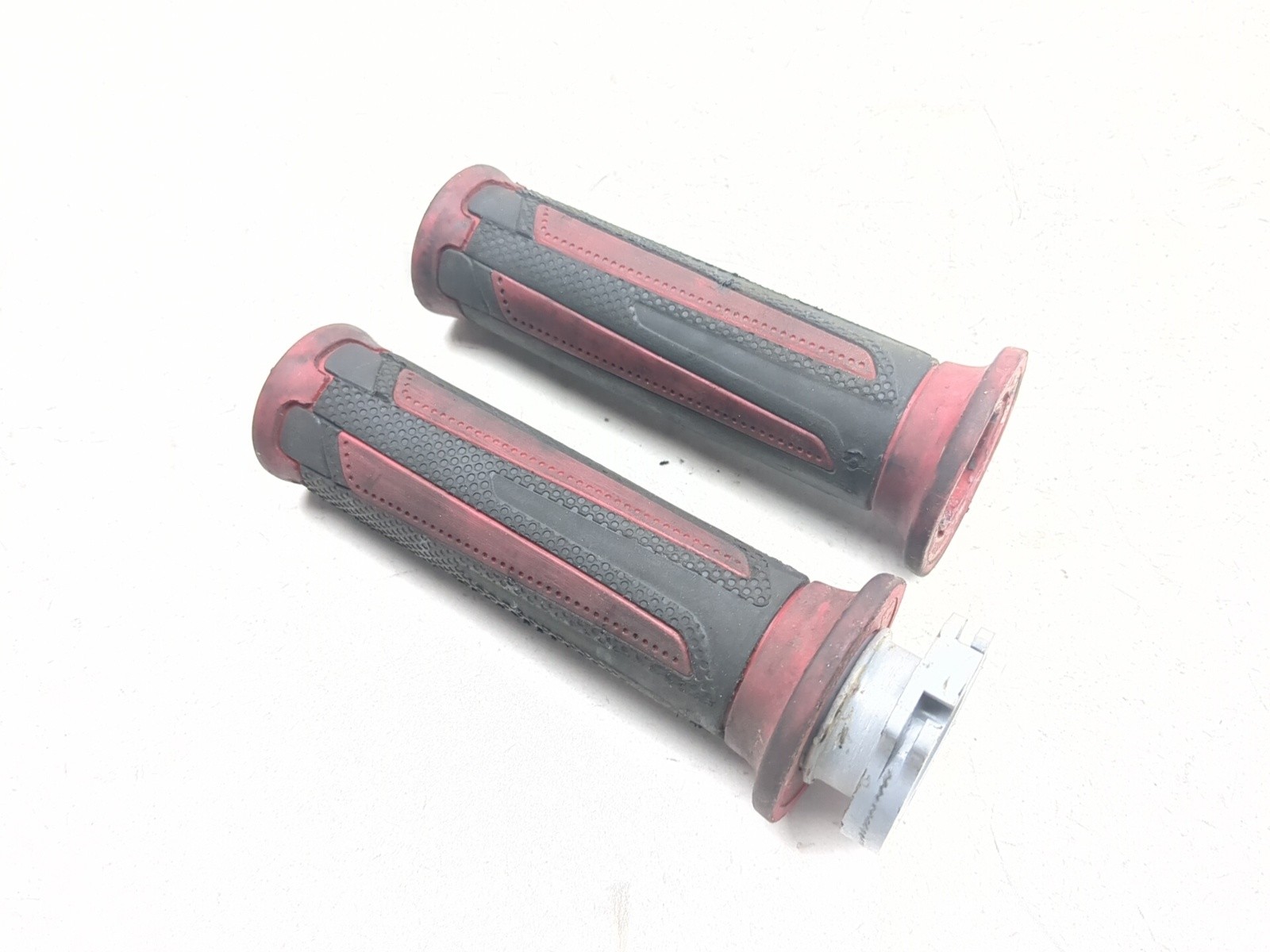 12-21 Kawasaki Ninja ZX14 Domino A010 Front Left Right Handlebar Grip Set TRSH J