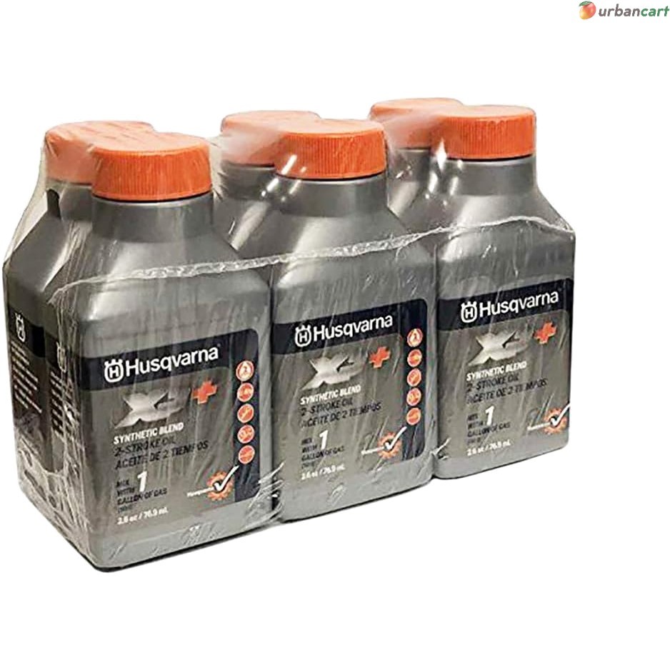 XP+ 2-Stroke Oil 6-Pack – 2.6 oz Bottles for Motorcycle Maintenance