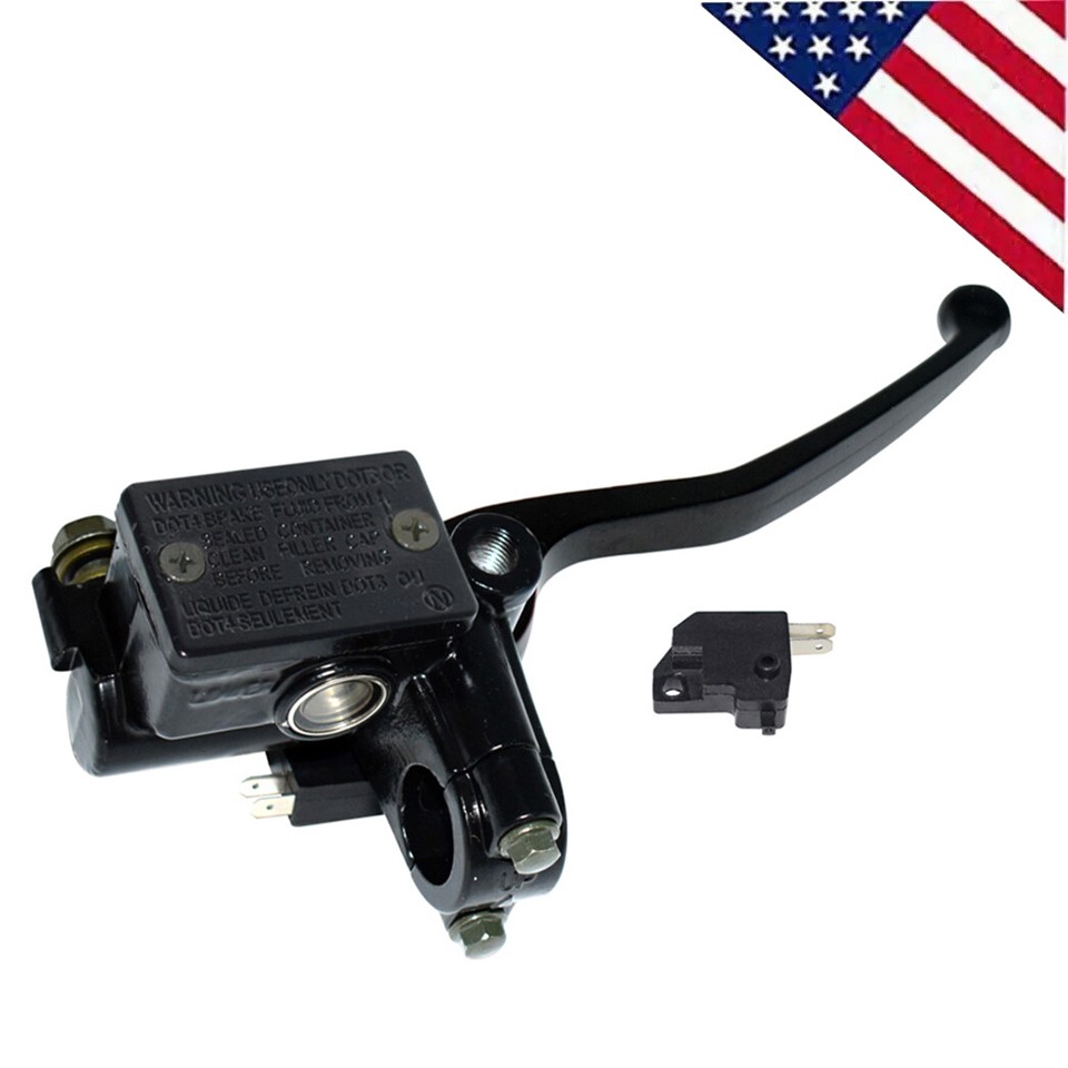 7/8″ 22mm Front ATV Brake Clutch Master Cylinder Reservoir levers For Honda
