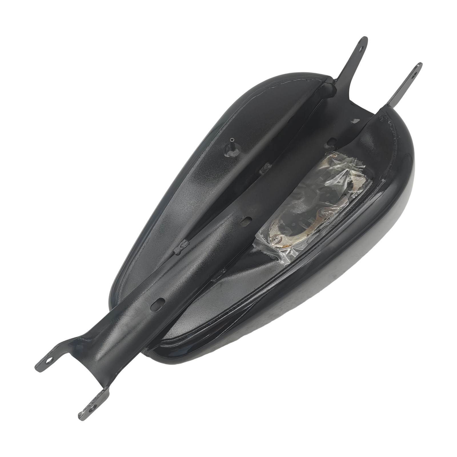 Fit For Harley Sportster 883 XL 1200 2004-06 Vivid Black 3.7gal. Gas Fuel Tank