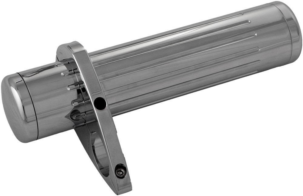 HardDrive Chrome Billet Stash Tube Kit 10in x 2.2in Dia