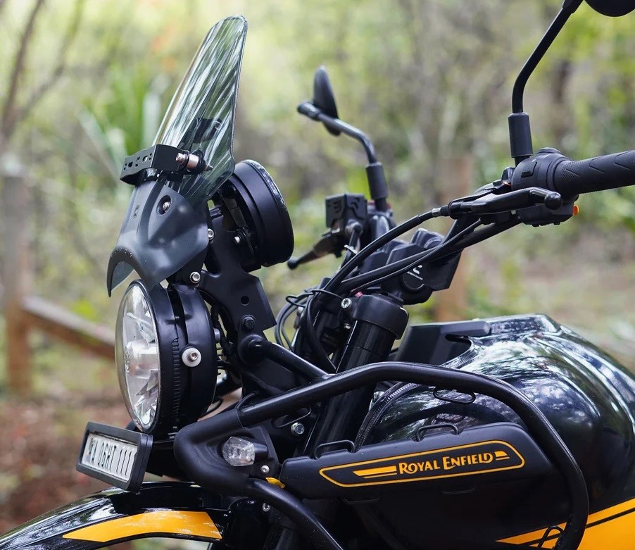 3 In 1 Windshield Fit for Royal Enfield NEW HIMALAYAN 450