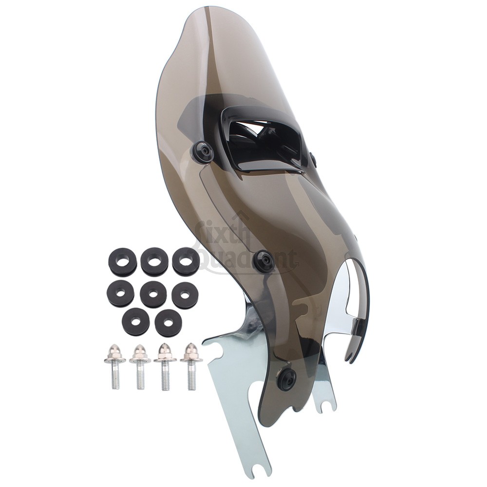 1994-2025 Smoked Wind Splitter Vented Windshield For Harley Road King Special
