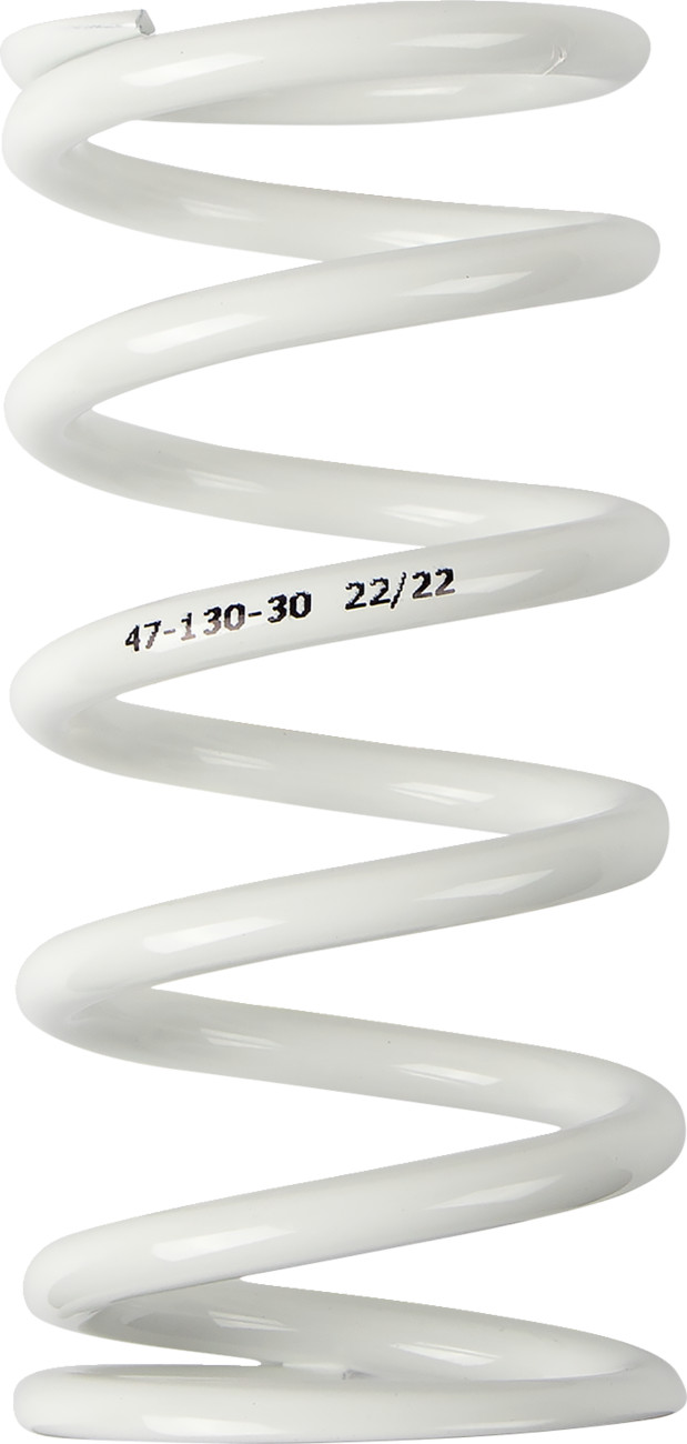 Moose Shock Spring – 30 N/mm Rate – White – 5.12 in