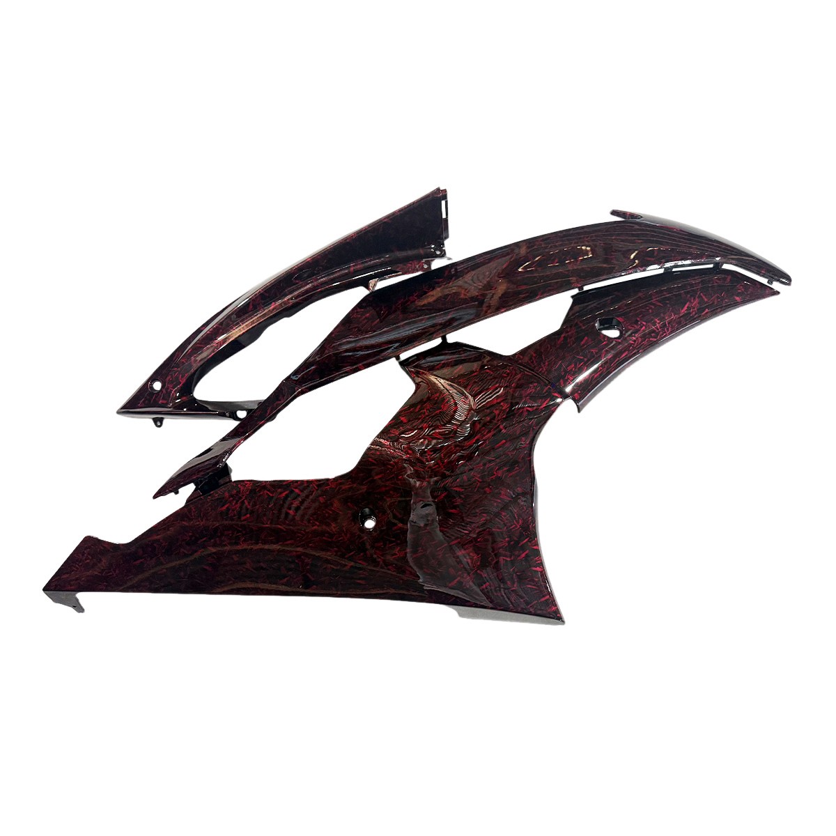 Red Green Forged Pattern Fairings for Yamaha YZF R6 2008-2016 Plastic Bodywork
