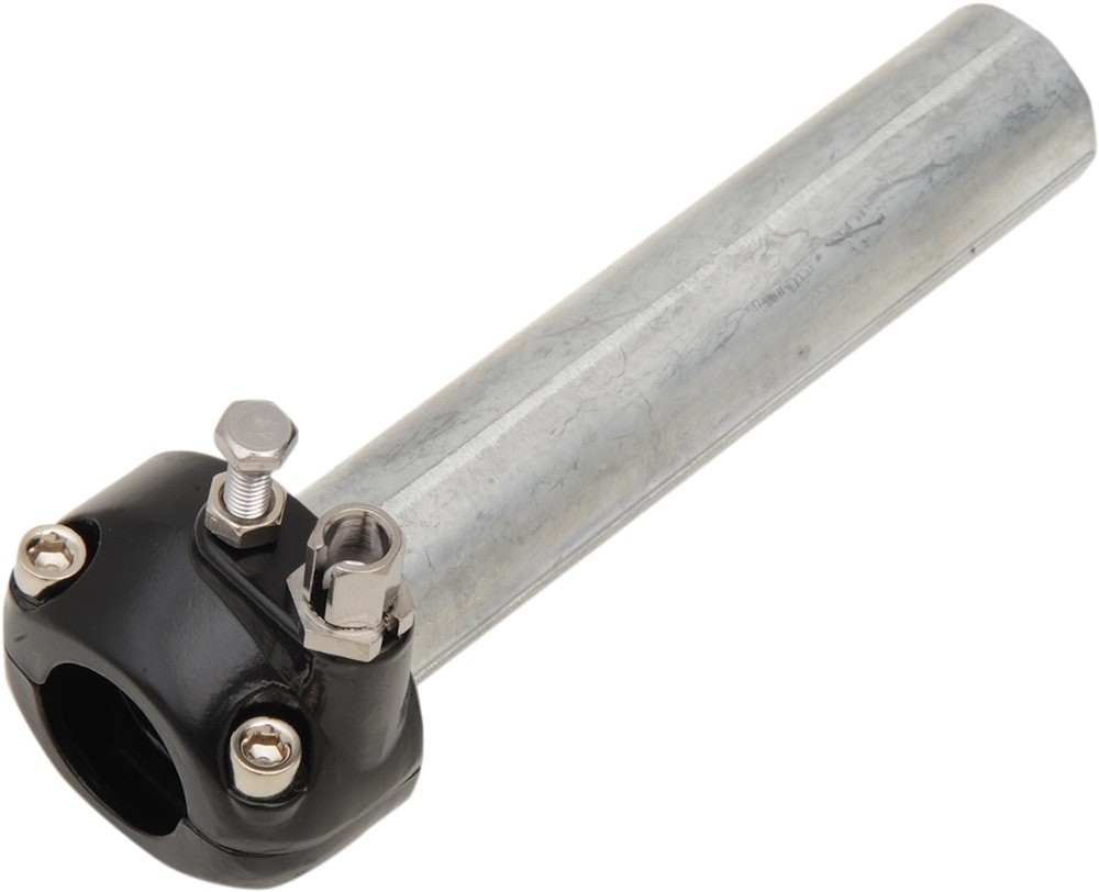 Emgo 7/8″ Motorcycle Throttle Assembly 7/8″ Bars Black Single Cable 44-29470B