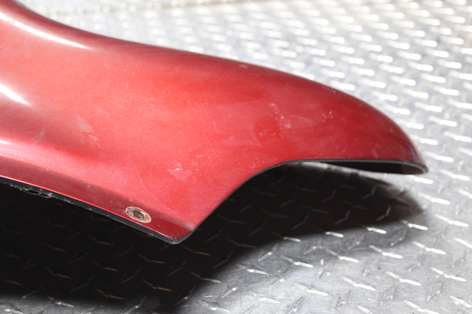 harley-davidson electra glide road street RED FRONT UPPER NOSE BATWING OUTER
